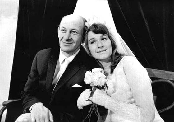 Валентина Талызина с Евгением Евстигнеевым в фильме «Зигзаг удачи».