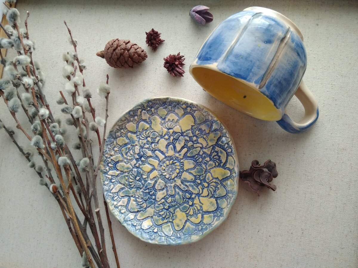 Чайная пара и процесс ее создания, листаем карусель