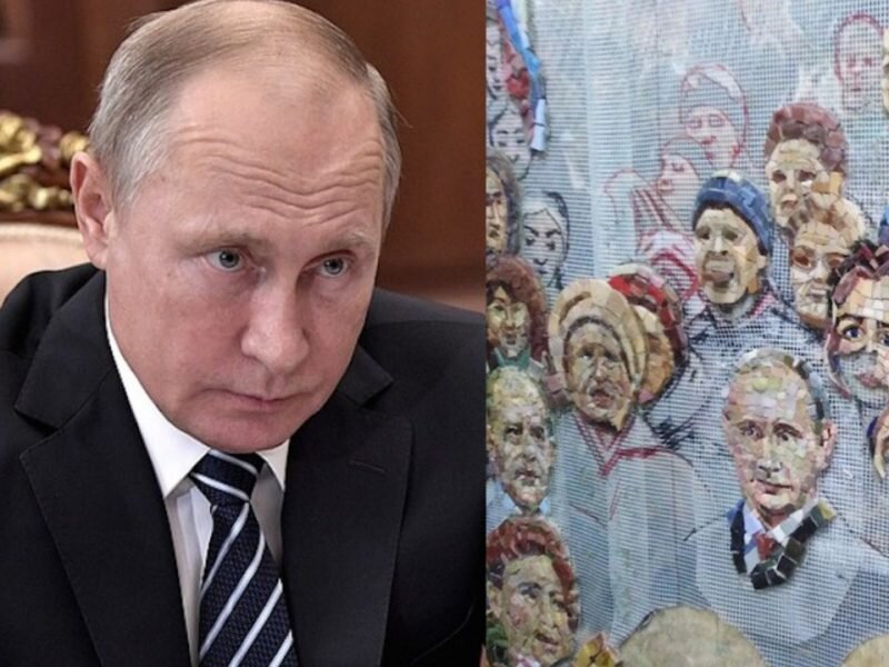 Лик путина в храме минобороны