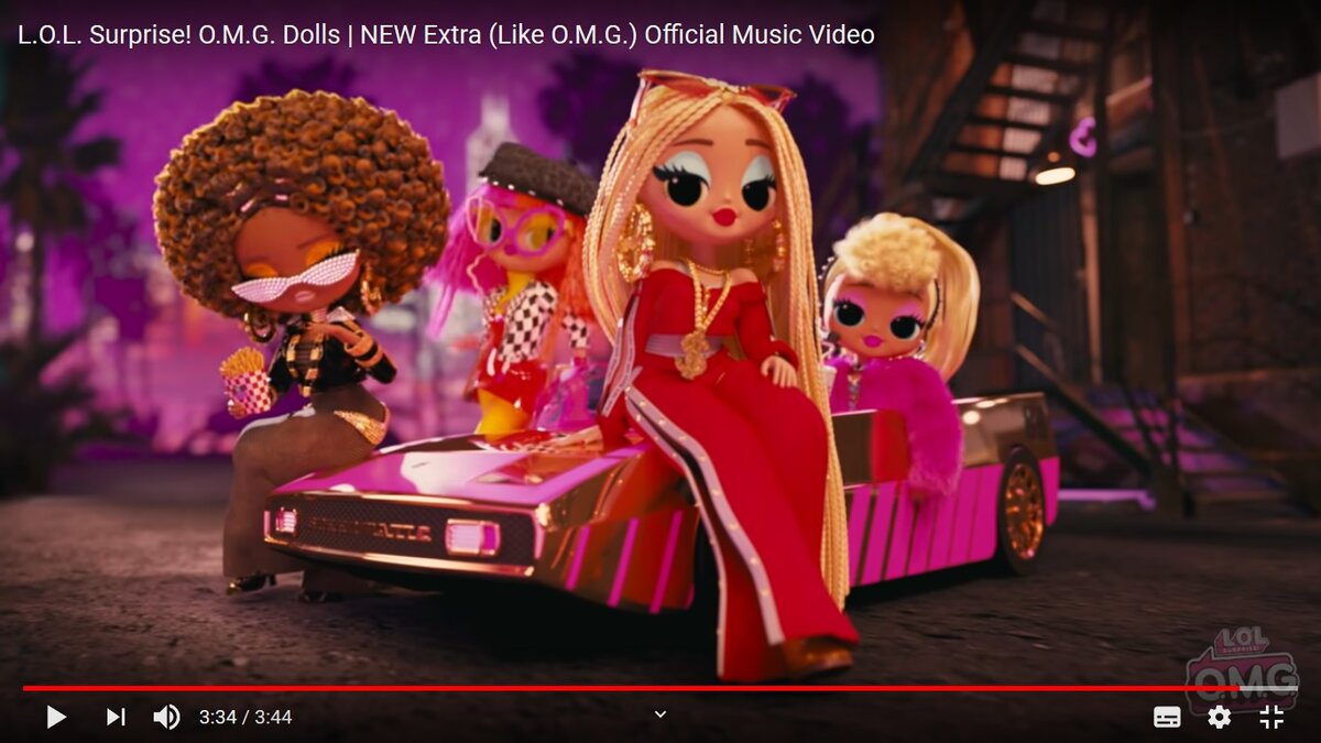 Кадр из музыкального видео