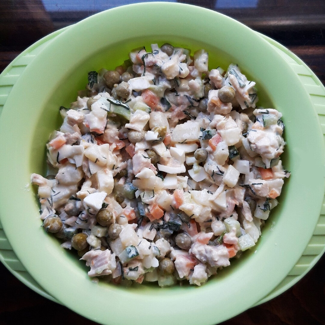 гипоаллергенное оливье