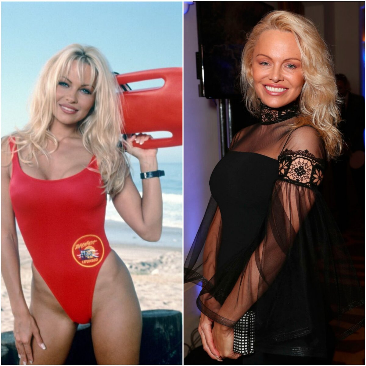                                                                                                   Памела Андерсон
 
С 1995 по 1998 год была замужем за рок-музыкантом Томми Ли. У бывших супругов есть два сына — Брэндон Томас Ли и Дилан Джаггер Ли. 
С 2006 по 2007 год Андерсон была замужем за рок-музыкантом Кид Роком. В 2006 году у Андерсон случился выкидыш
Дважды, с 2007 по 2008 год и с 2014 по 2015 год, Андерсон была замужем за кинопродюсером Риком Саломоном 
20 января 2020 года Андерсон сыграла тайную свадьбу с Джоном Питерсом. Они встречались в 1989 году, потом расстались и продолжили отношения в конце 2019 года, за несколько месяцев до свадьбы. 1 февраля 2020 года они объявили о расставании, меньше, чем через две недели после свадьбы.Через несколько дней было сообщено, что они не были женаты официально.
