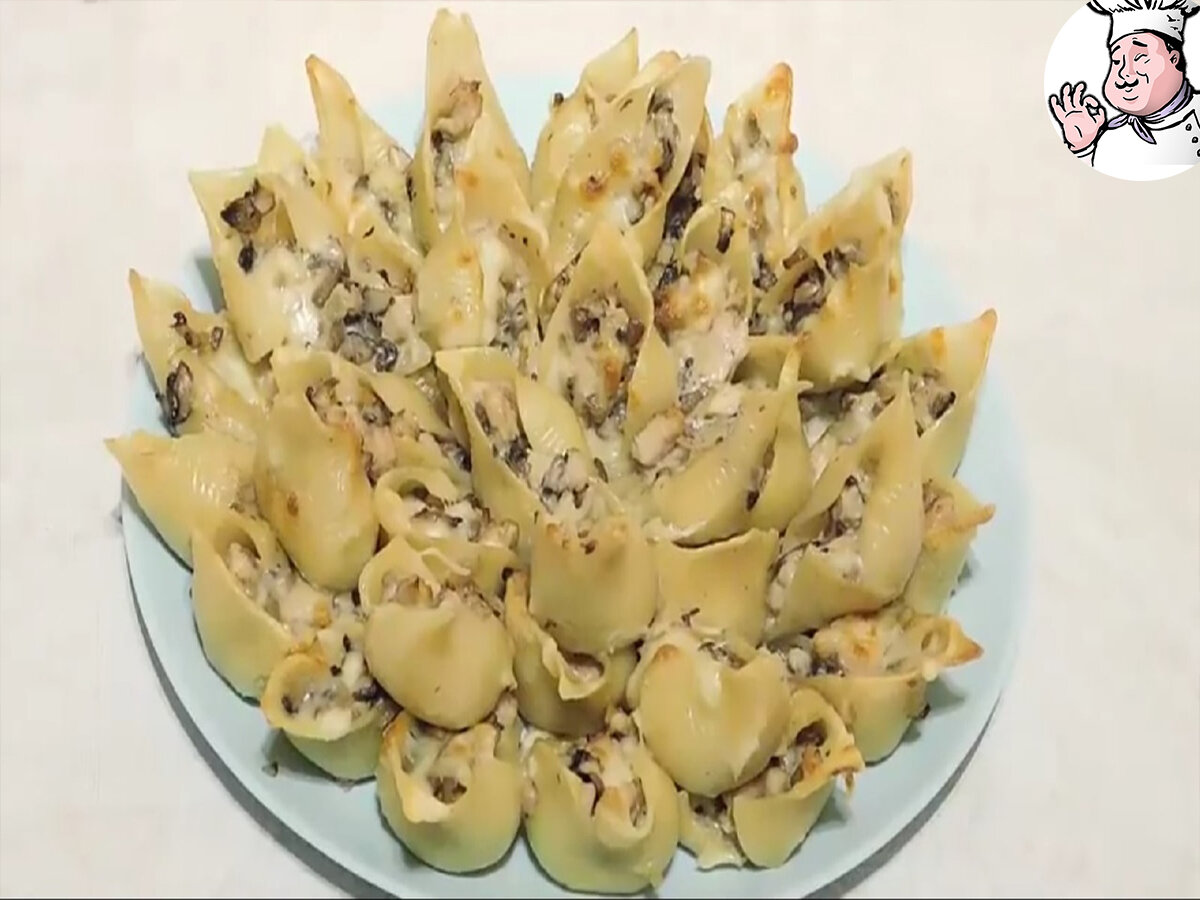 Готовое блюдо я подаю вот так вот оригинально