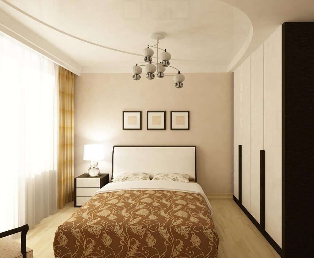 100 вариантов современного дизайна потолка в спальне