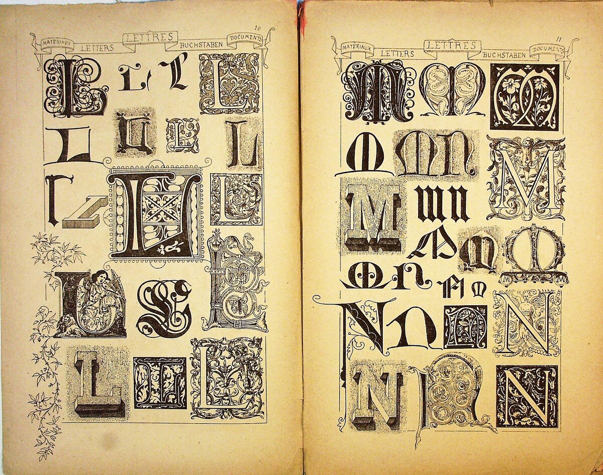 Картинка книга с буквами