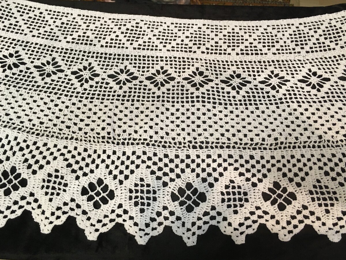 нижняя треть будущей юбки