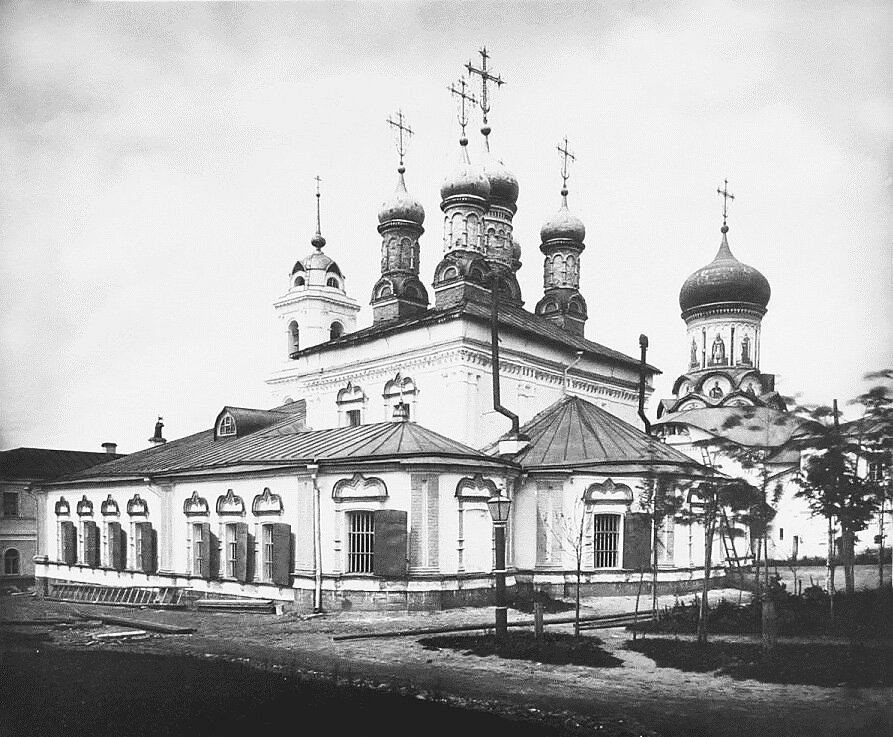 Собор Рождественского монастыря, построенный во второй половине XVI века. Фото 1903 год