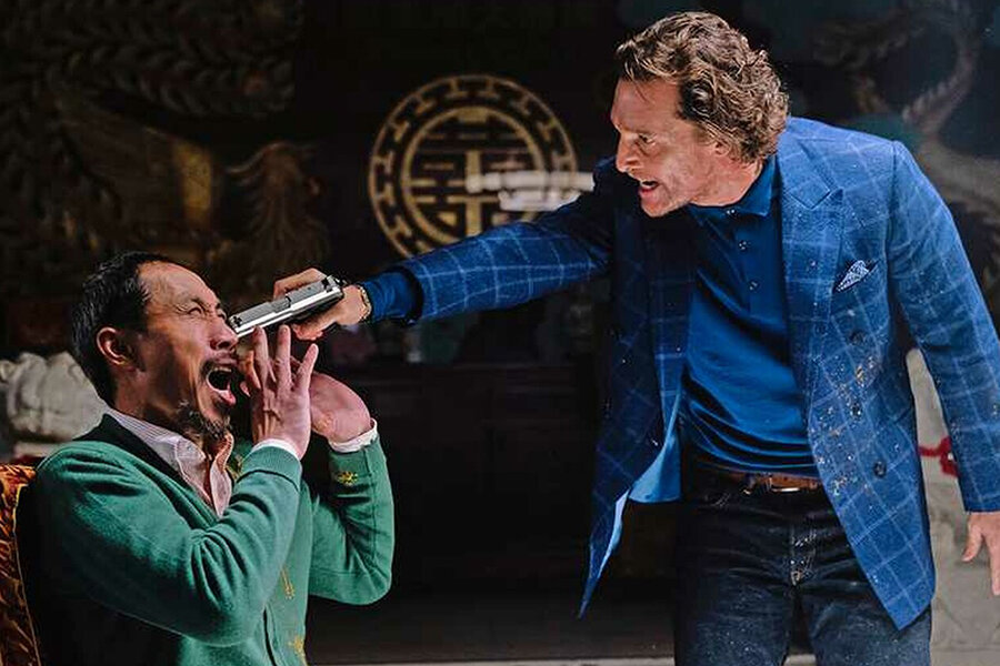 Картинки из фильма джентльмены 2020