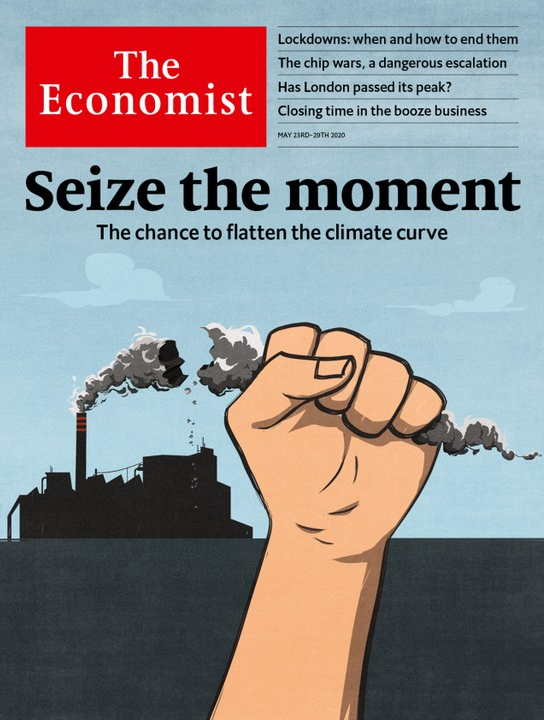 Свежая обложка журнала The Economist