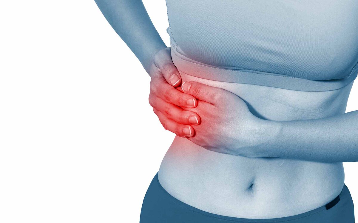 Боль в животе при подпеченочном расположении аппендикса