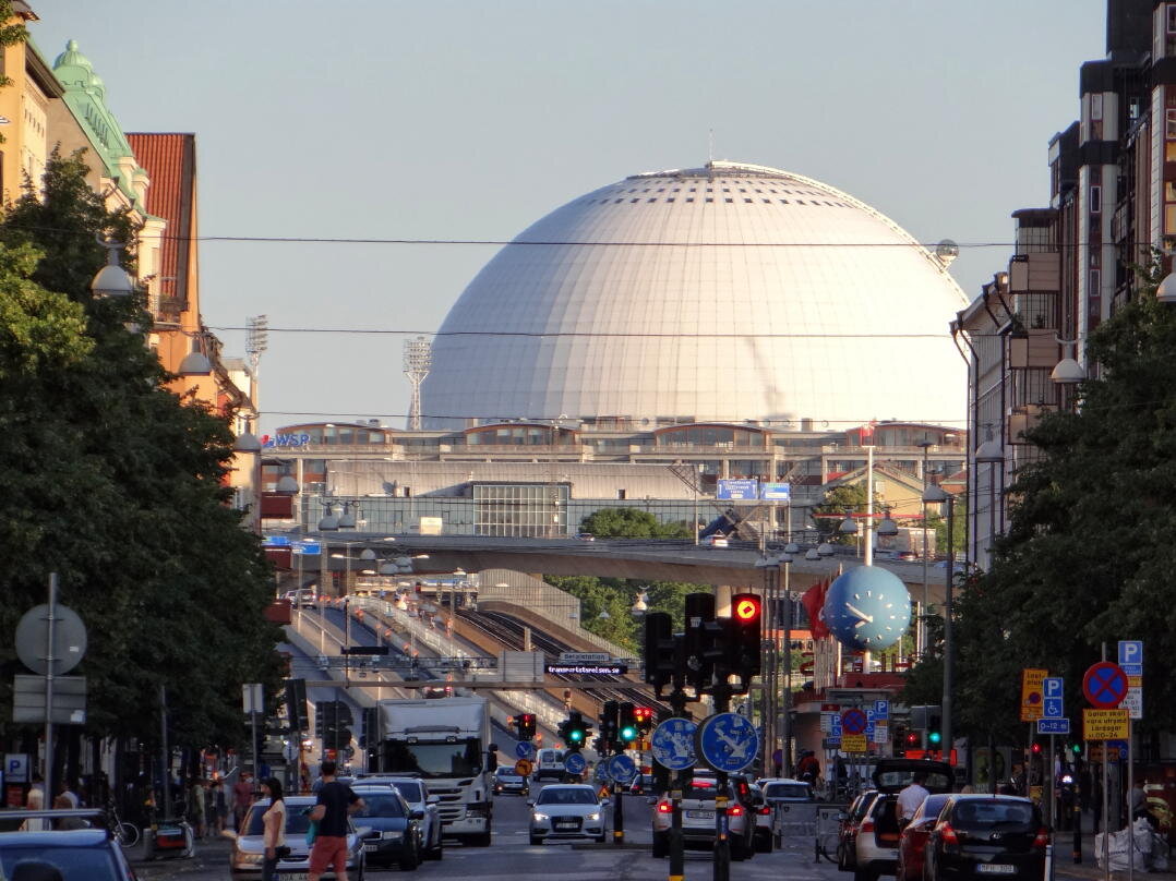 Эриксон Глобал Арена, Стокгольм. (свайп вправо)
