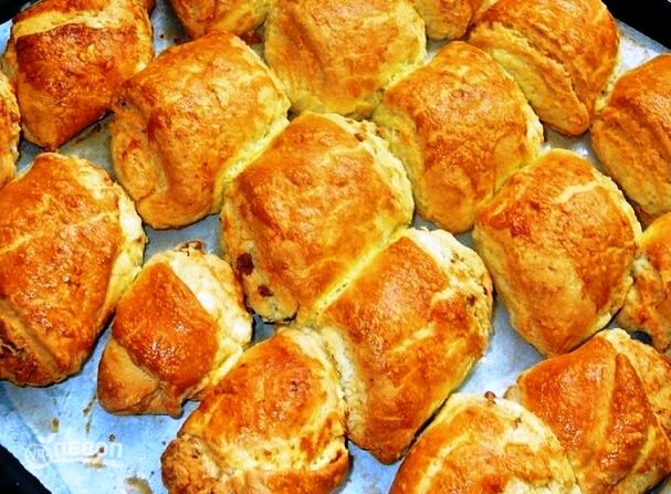 Вот такие аппетитные булочки у вас получатся