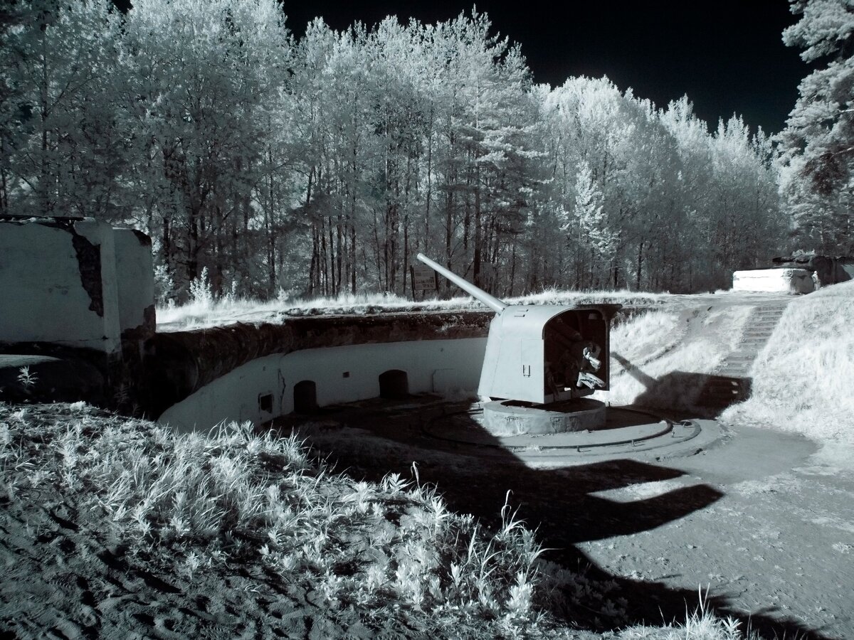 130-мм морское орудие Б-13, форт «Красная горка»