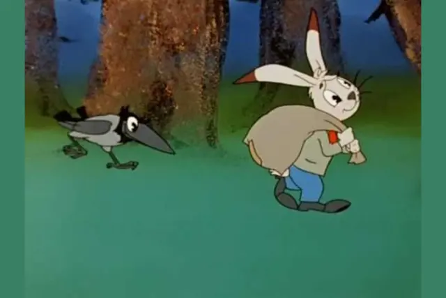 Что нес в мешке домой отец семейства своим «четырем сыночкам и лапочке дочке»? 
