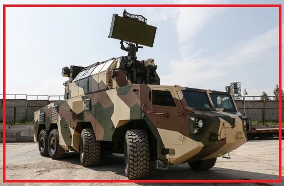 ЗРК "Тор" на 8-колесном шасси БАЗ фото сайт zbiam.pl