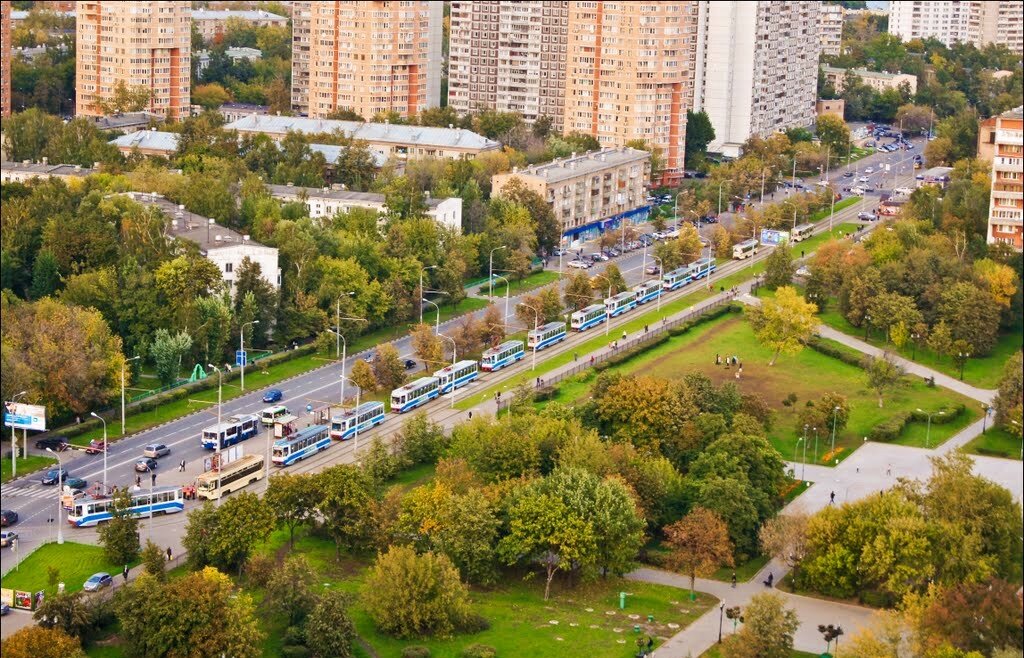 Фото района перово