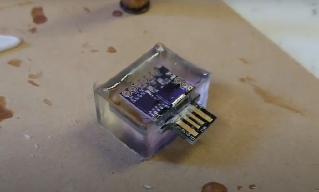 Можно залить Digispark эпоксидкой, но в следующей статье мы поступим по-другому.