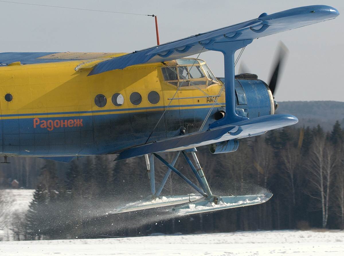 Ан-2 взлетает!  (фото публикуется с согласия автора)