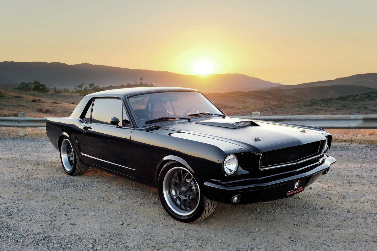 Ford Mustang 1967 Fastback Black