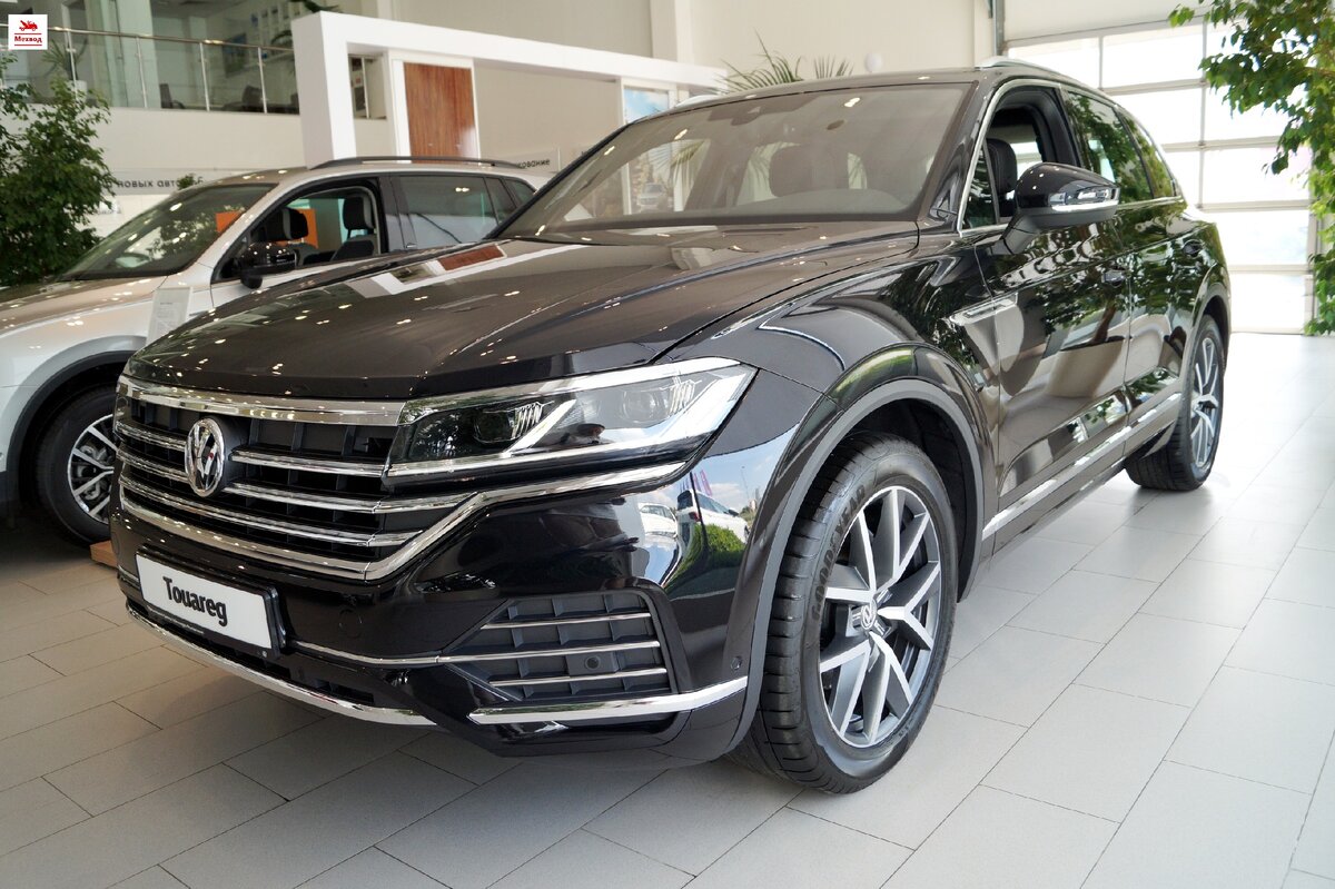 Фото нового Volkswagen Touareg 2020 года, для иллюстрации того, как выглядит авто данной модели сейчас 