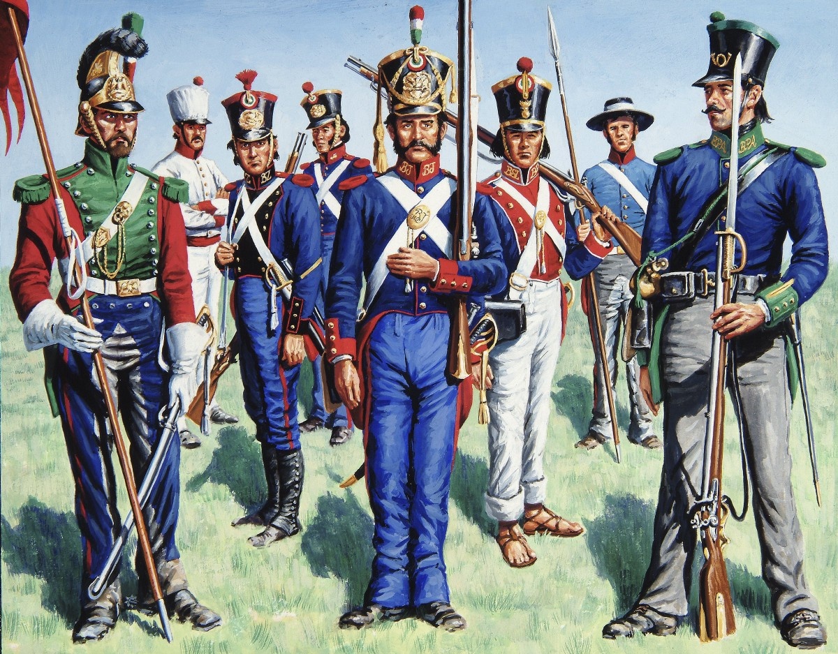 Примерно так выглядела полиция Мексики того времени