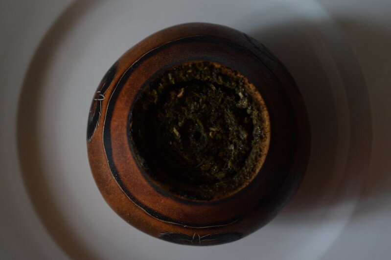 Мате в традиционной посуде - "Калеба́с"