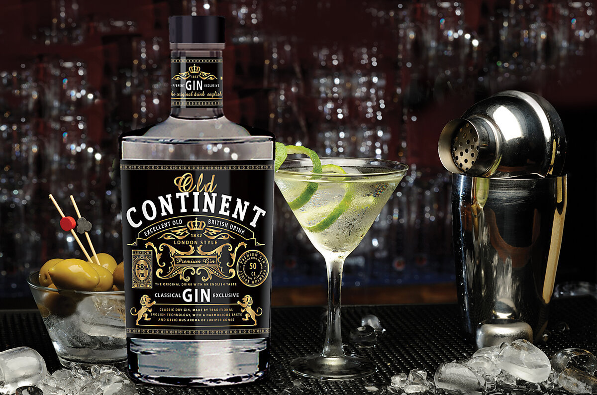 Gin Old Continent - джин Old Continent