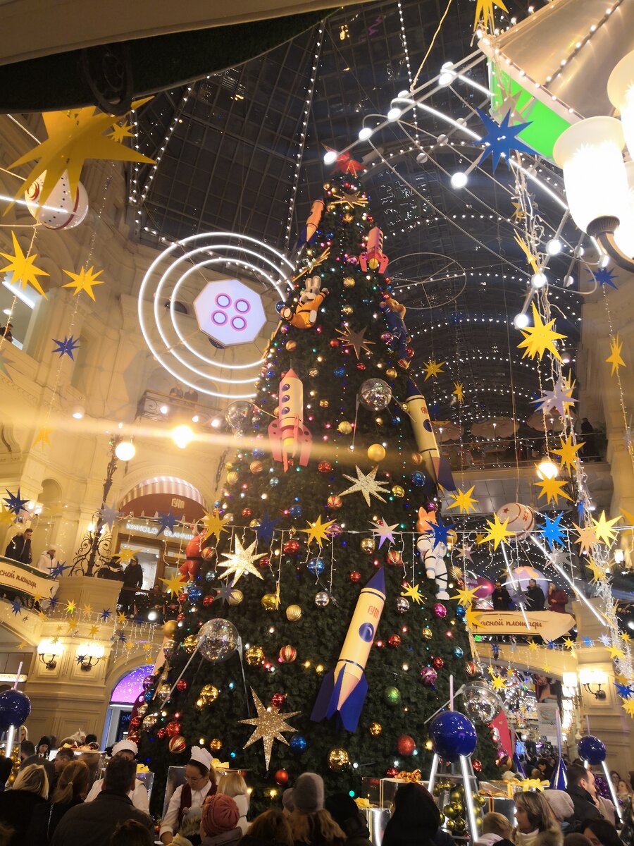 Собственный архив. Ёлка в ГУМе.