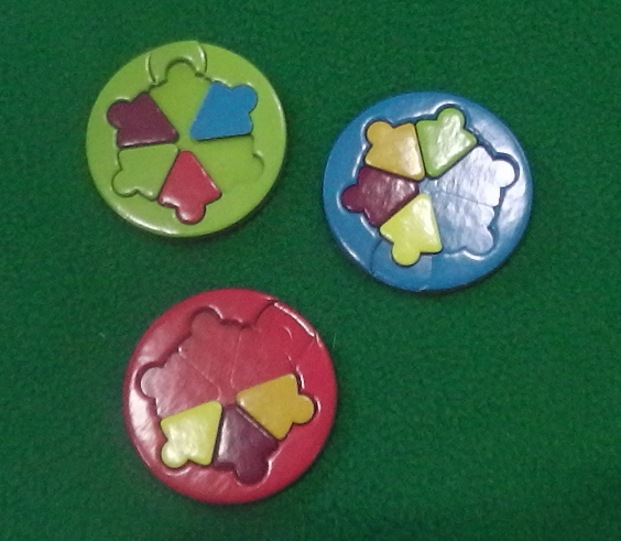 Каждый цвет обозначает определённую область знаний. Самая трудная для нас - спорт.