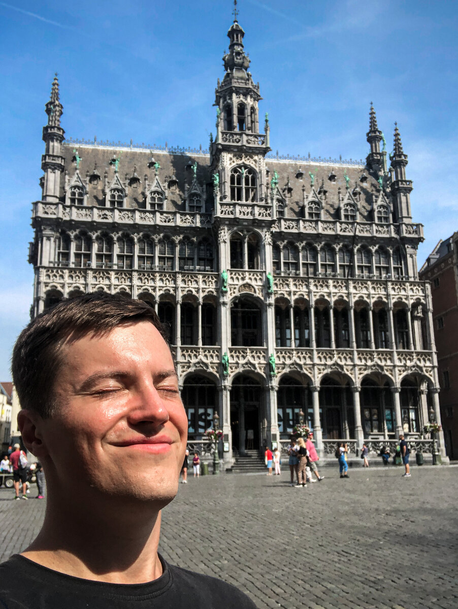 Брюссель - очень красивый европейский город! 