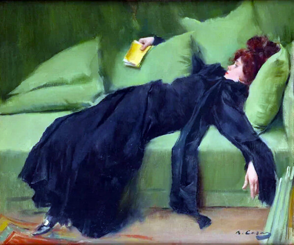 Рамон Касас. «Юная декадентка» (1899)