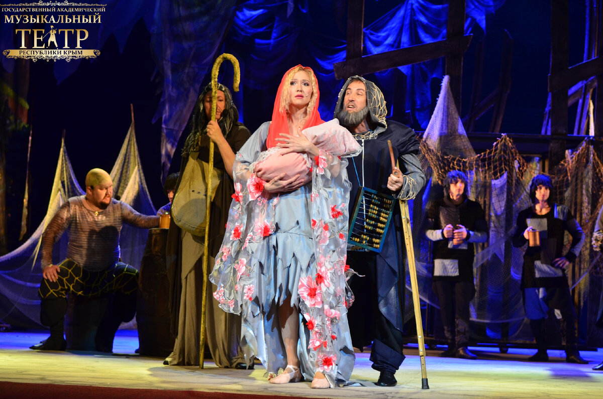 Мюзикл "Алые паруса". Фото со спектакля