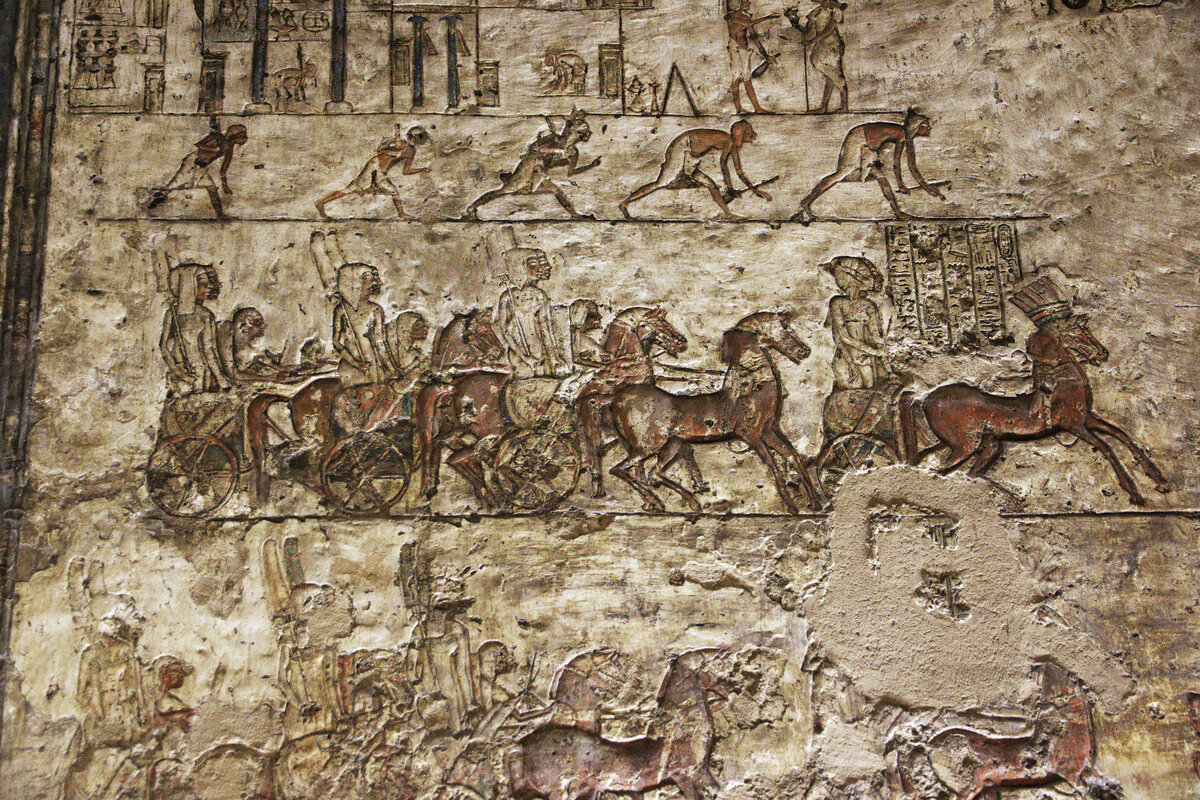 В гробнице Тутанхамона. Фото: Shutterstock