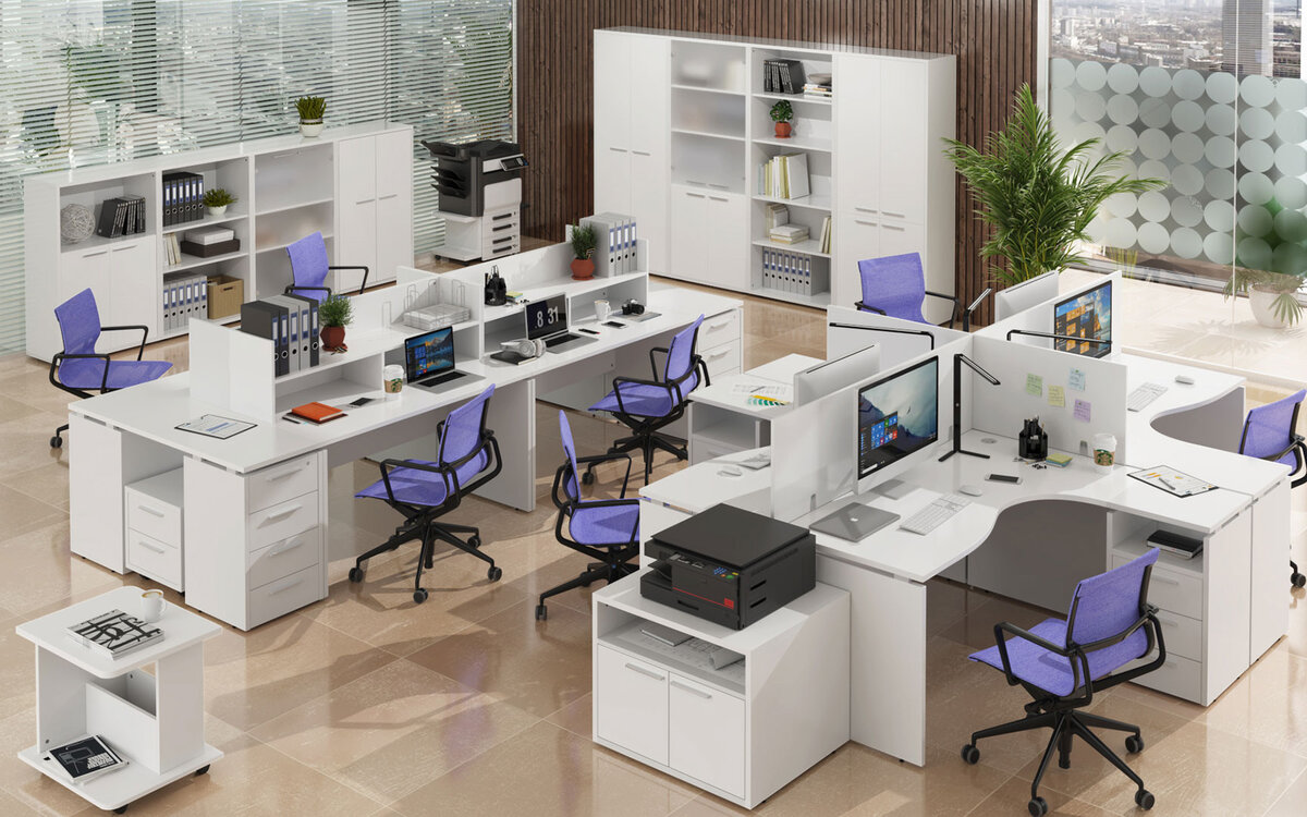 Мебель для персонала Дублин, преимущества, как лучше выбрать | Офисная мебель OfficeMebel.COM | Дзен