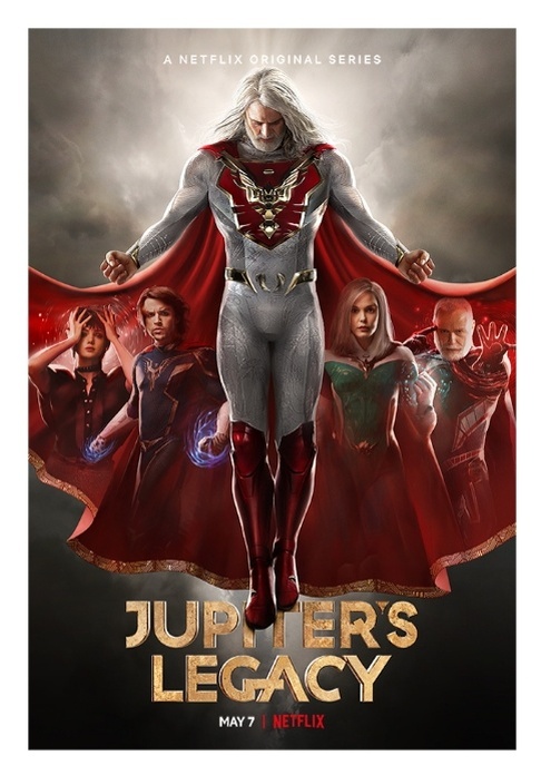 В мае 2021 года, на платформе "Netflix" появился супергеройский сериал "Наследие Юпитера". Сериал получил неплохой бюджет, что видно по декорациям и спецэффектам.