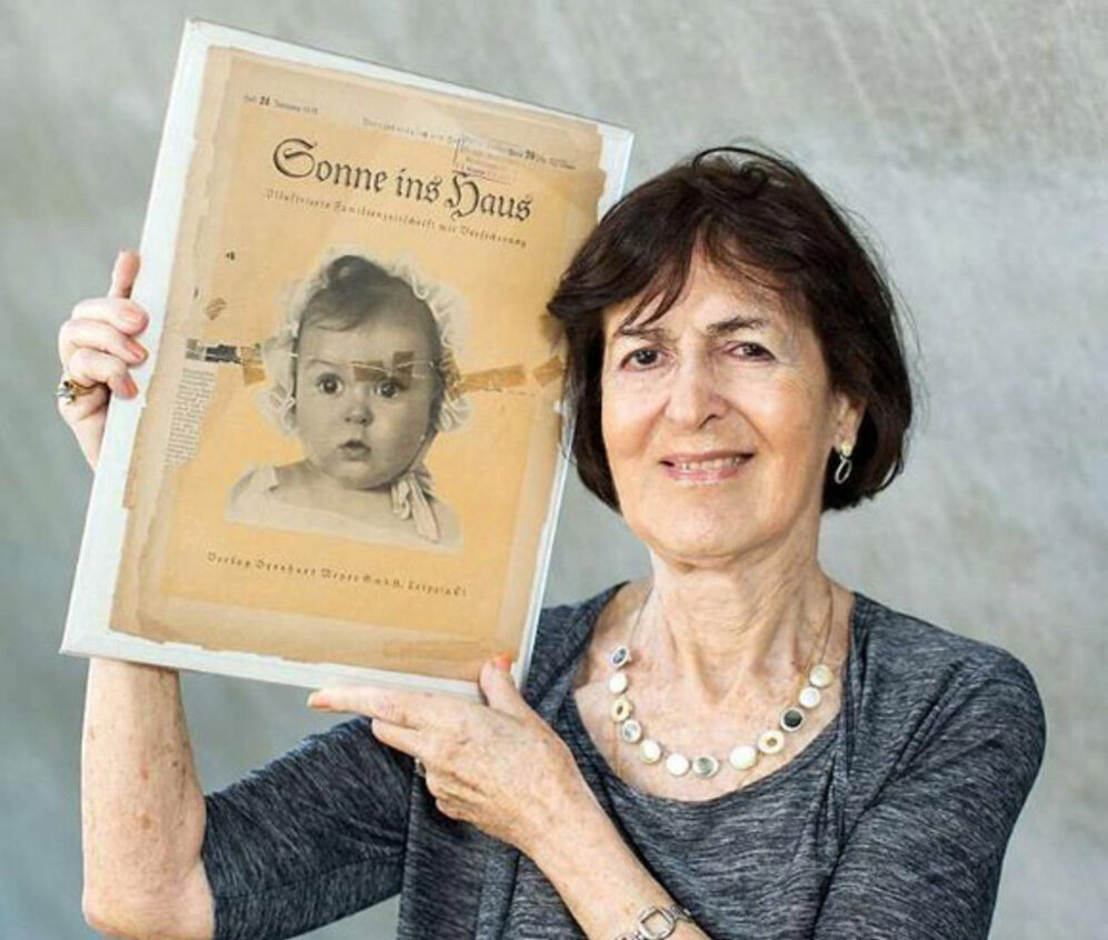 Хесси Тафт со своим фото