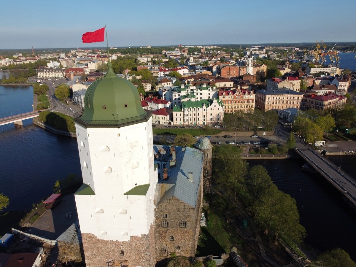 Город выборг достопримечательности фото с описанием