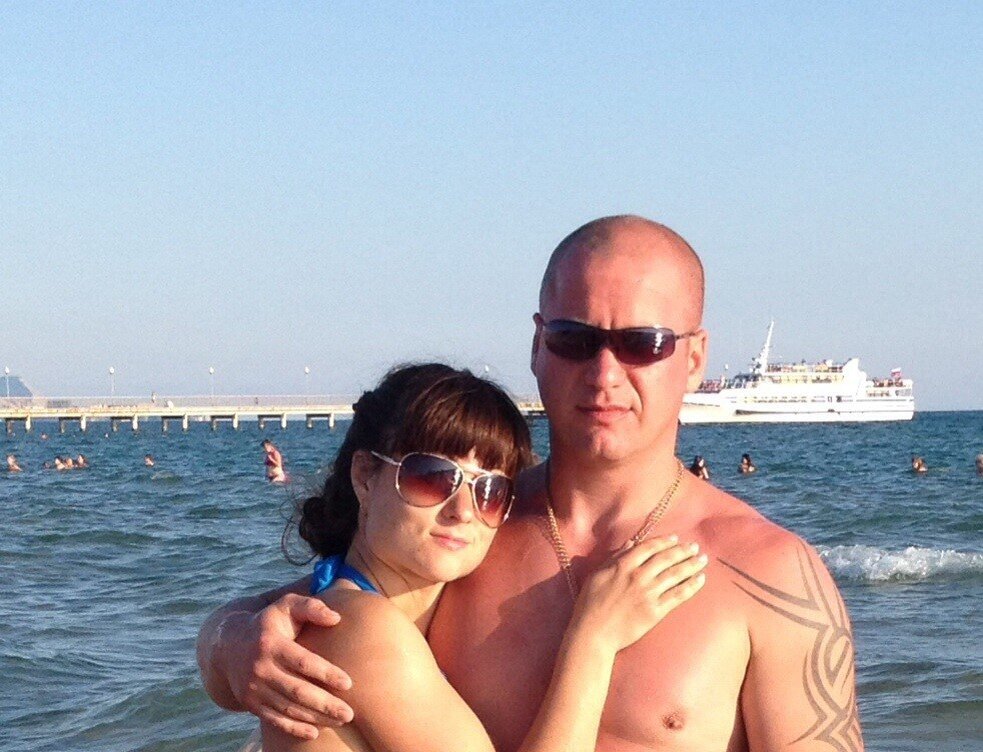 Константин Борисенко с супругой Анной. Фото: со страницы героя в "Одноклассниках"