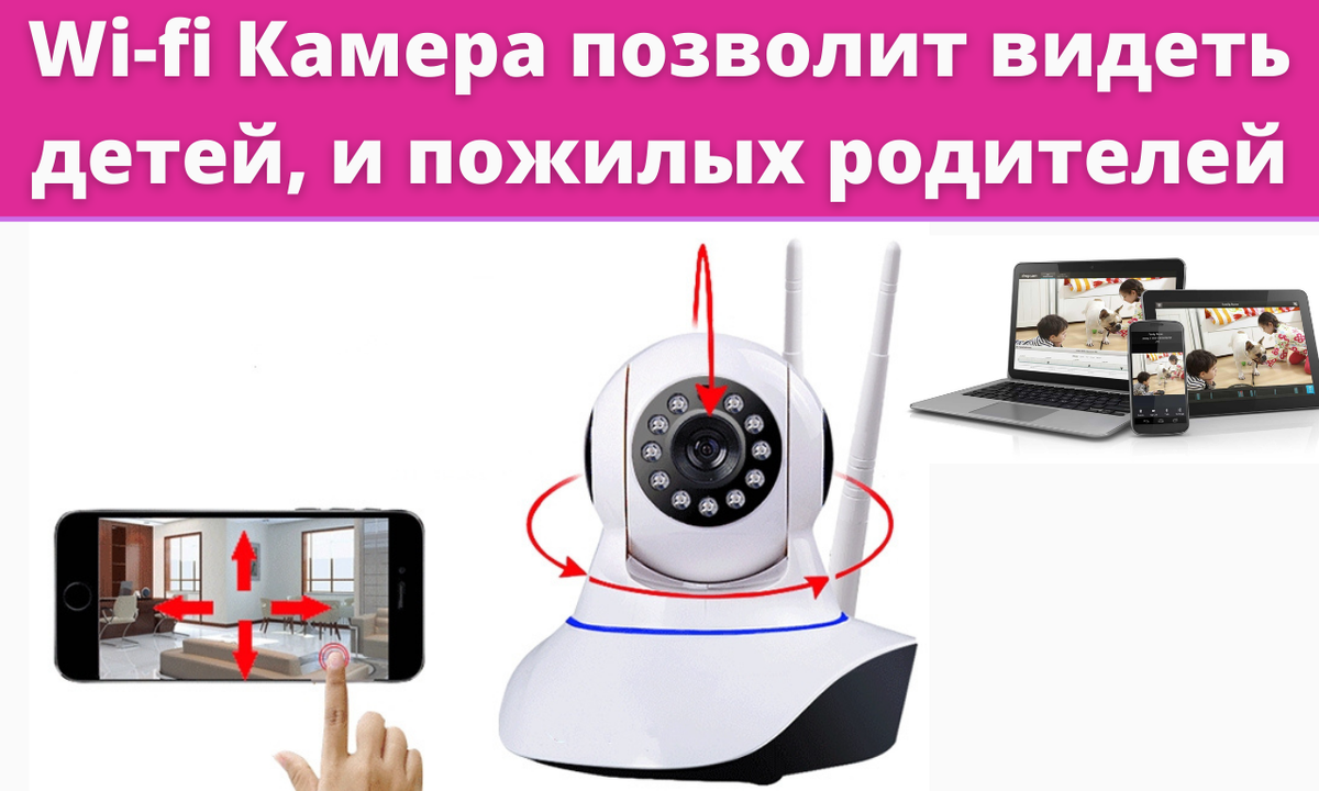 Беспроводные WIFI камеры для беспроводного видеонаблюдения купить