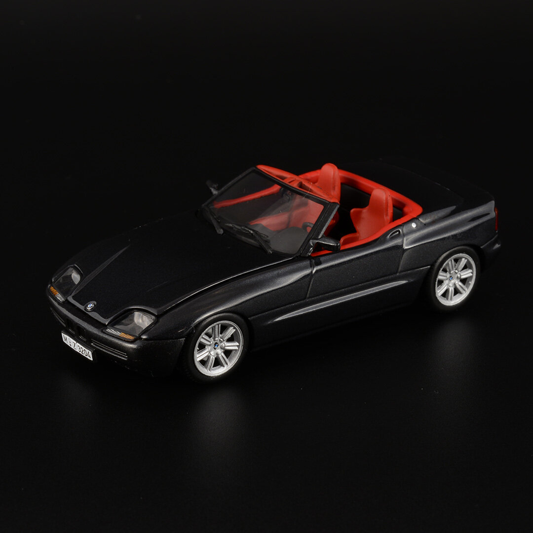 BMW Z1 Traum-Schwarz • Minichamps • Дилерская масштабная модель BMW 1:43