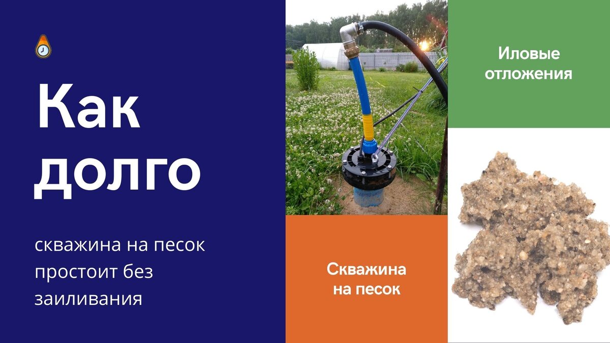 Обсуждаем срок простаивания скважины на песок без заиливания