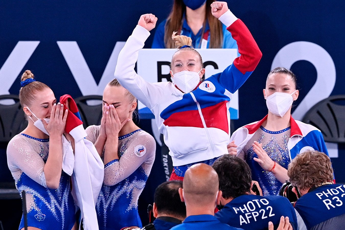 Спортсмены гимнасты женщины