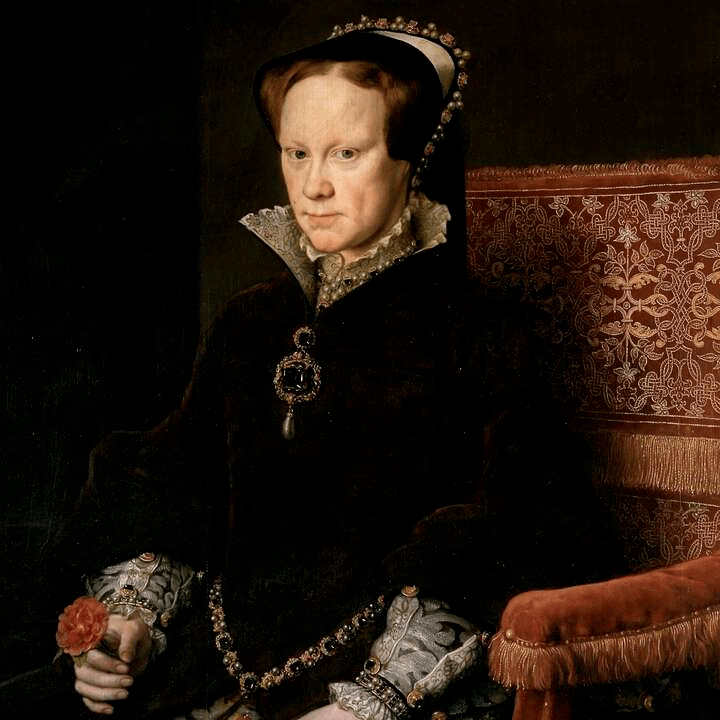 The portrait of Queen Mary by Antonis Mor, 1554