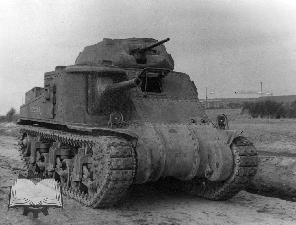 Grant I, адаптация Medium Tank M3 для английской армии.