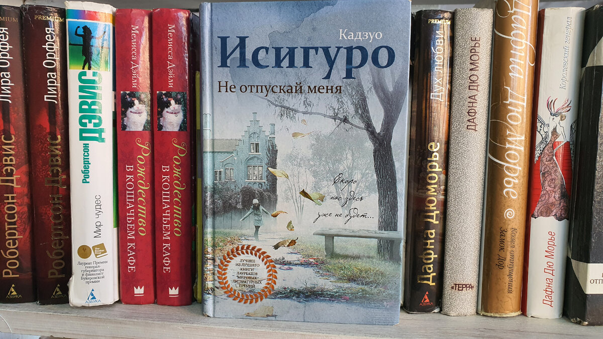 Книга "Не отпускай меня"