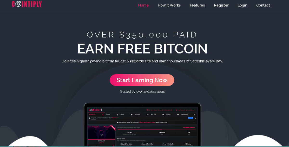 Обозрение криптовалютного крана Cointiply