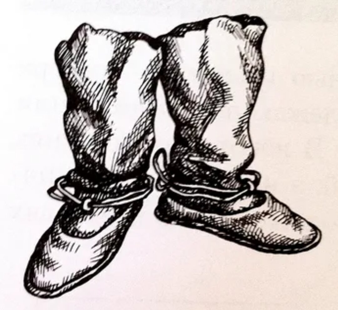 Бахилы вид крестьянской обуви