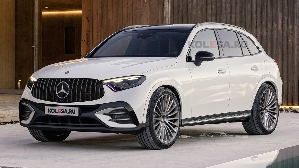 Рендер нового Mercedes-AMG GLC 63