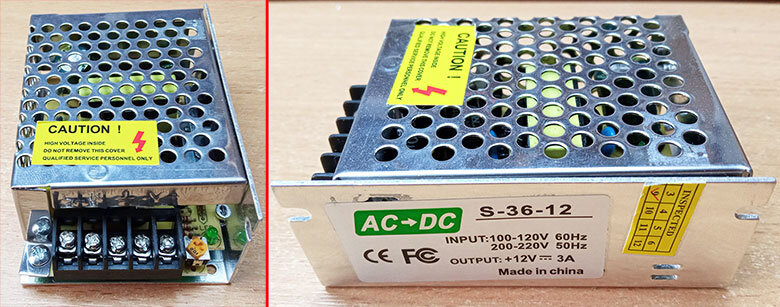 Блок питания для светодиодов /12V 30W, IP20 LB ST купить в Санкт-Петербурге - GTV-Меридиан