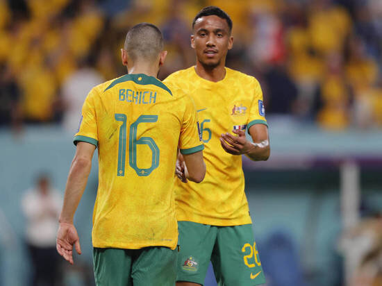     Сборная Австралии. Фото: IMAGO/Paul Chesterton/www.imago-images.de/globallookpress.com